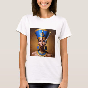 "Queen Nefertiti" Mooie oude Afrikaanse koningin T-shirt
