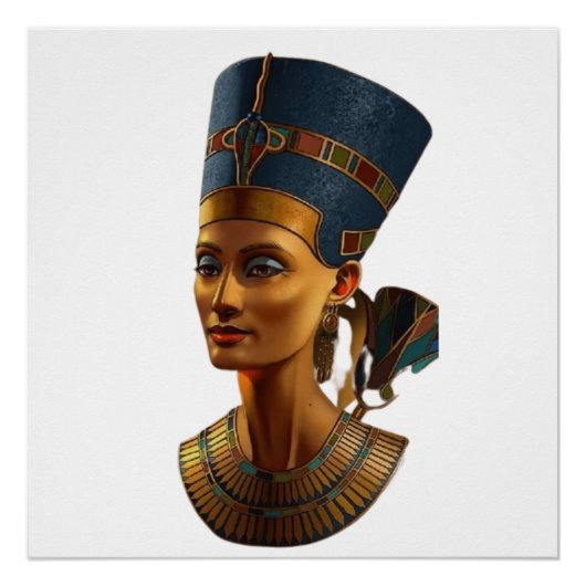 Queen Nefertiti Perfect Poster (Voorkant)