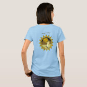 Queen Nefertiti Shirten T-shirt (Achterkant volledig)