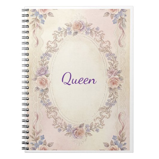 queen notebook notitieboek (Voorkant)