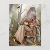 Queen of Autumn Briefkaart (Voorkant)