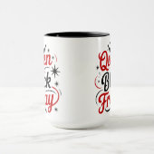 Queen of Black Friday Shopping Mok (Midden)