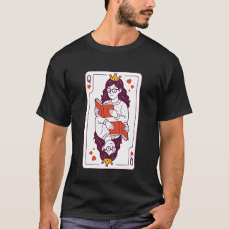 Queen of Books T-shirt
