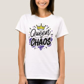 Queen of Chaos 1 T-shirt (Voorkant)