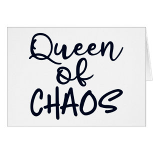 **QUEEN OF CHAOS** & WE LOVE IT VERJAARDAG WENSEN