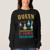 Queen of Chemical Engineering Funny Chemistry Sci Trui (Voorkant)