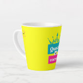 Queen of comms latte mok (Linkerhoek)