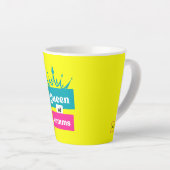 Queen of comms latte mok (Rechterhoek)