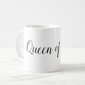 Queen of Data kantoor mok (Voorkant links)