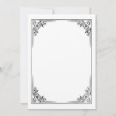 Queen of Diamonds Dames Game Night Kaart (Achterkant)