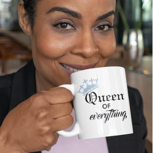 Queen of Everything Crown Coffee Mok