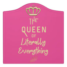 Queen of Everything grappig Bougie Gold