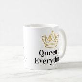 Queen of Everything Mok voor koffie (Voorkant rechts)