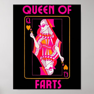 Queen of Farts maakt grap met volwassen humor Poster