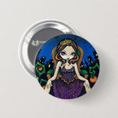"Queen of Halloween" Button (Voorkant /achterkant)
