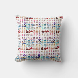 Queen of Hats Pillow  Kussen