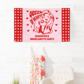 Queen of Hearts Bachelorette Party Spandoek (Insitu)