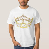 Queen of Hearts crown T-shirt (Voorkant)