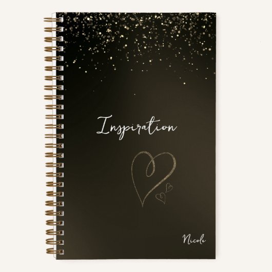Queen of Hearts Custom Pageant Notebook Journal Notitieboek (Voorkant)