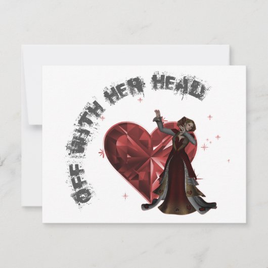 Queen Of Hearts - Haar Kop Er Af (Voorkant)