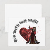 Queen Of Hearts - Haar Kop Er Af (Voorkant / Achterkant)