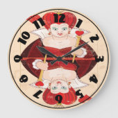 Queen of Hearts Klok (Voorkant)