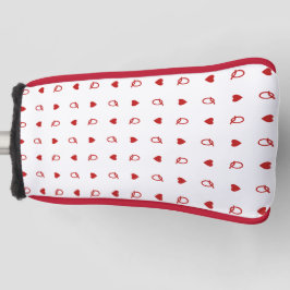 Queen of Hearts Koningin van de Cursus Valentijn Golfheadcover