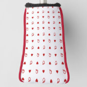Queen of Hearts Koningin van de Cursus Valentijn Golfheadcover (Draai 90)