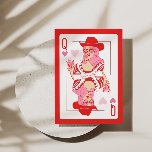 Queen of Hearts Las Vegas Bachelorette Routebeschr Kaart