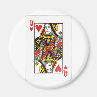 QUEEN OF HEARTS MAGNEET