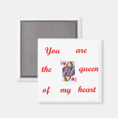 Queen of Hearts Magnet (Voorkant / Achterkant)