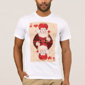 Queen of Hearts Mannen T-shirt (Voorkant)