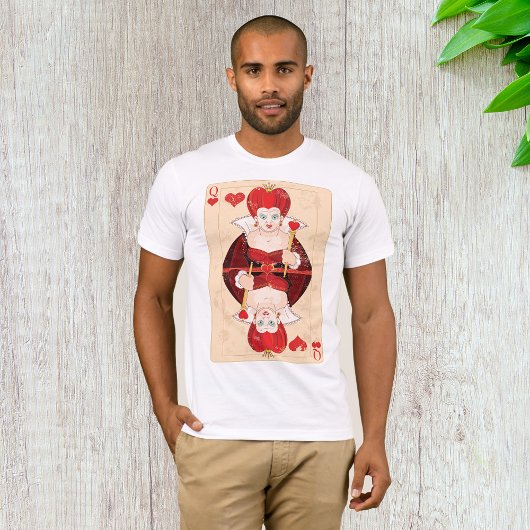 Queen of Hearts Mannen T-shirt
