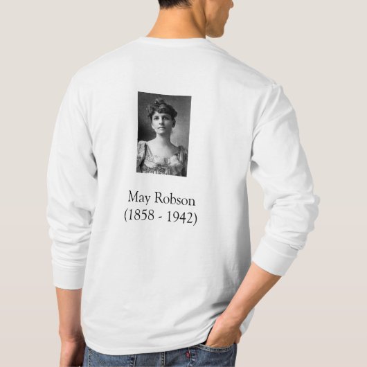 Queen of Hearts May Robson T-shirt (Achterkant)