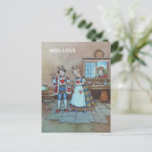 Queen of Hearts Nursery rhyme Briefkaart (Staand voorkant)