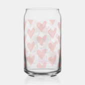 Queen of Hearts Pop Art  Blikvorm Glas (Voorkant)