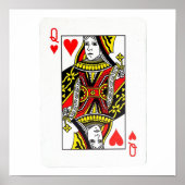 QUEEN OF HEARTS POSTER (Voorkant)