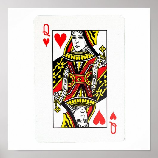 QUEEN OF HEARTS POSTER (Voorkant)
