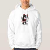 Queen of Hearts Street Mascot — Grind Crew Edition Hoodie (Voorkant)
