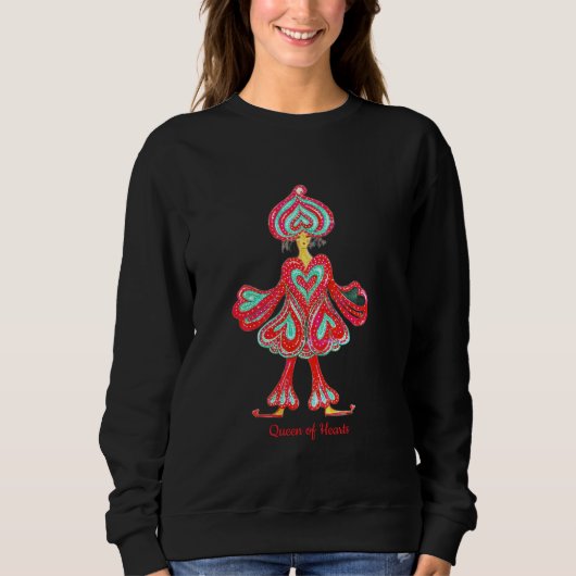 Queen of Hearts Sweatshirt (Voorkant)