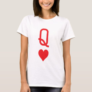 Queen of hearts t-shirt