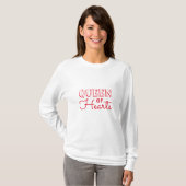 QUEEN OF HEARTS T-SHIRT (Voorkant volledig)