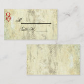 Queen of Hearts Trouwplaatskaart Plaatskaartje (Voorkant / Achterkant)