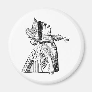 Queen of Hearts - Uit met haar hoofd! Magneet