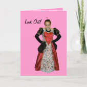 Queen of Hearts Valentijn Kaart (Voorkant)