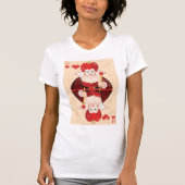 Queen of Hearts Vrouwen T-shirt (Voorkant)