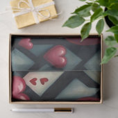 Queen of Hearts Wonderland Decoupage Tissue Papier (Geschenk)