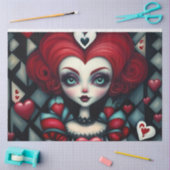Queen of Hearts Wonderland Decoupage Tissue Papier (Craft)