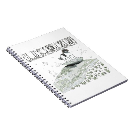 Queen of her Domain Notebook Notitieboek (Rechterzijde)