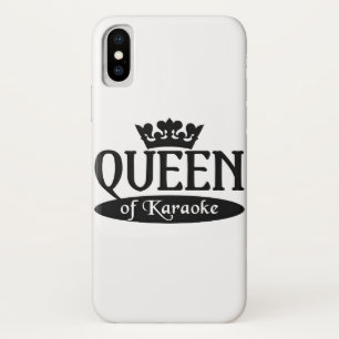 Queen of Karaoke iPhone 4 Case-Mate, pas je aan Case-Mate iPhone Case